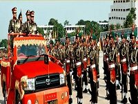 বাংলাদেশ মিলিটারি একাডেমিতে রাষ্ট্রপতি কুচকাওয়াজ অনুষ্ঠিত